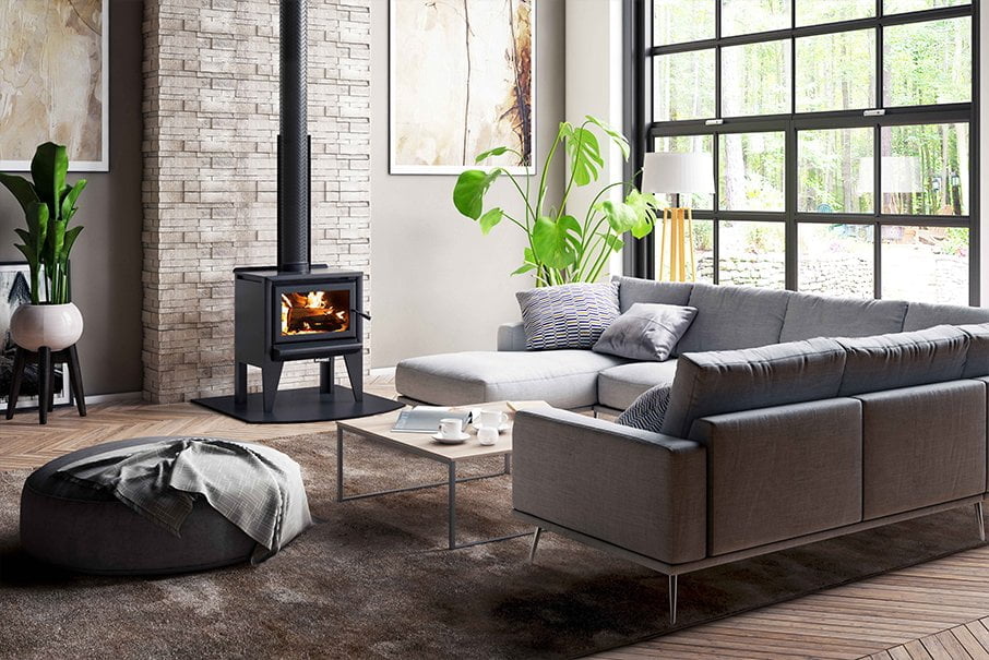 Wood Fireplace