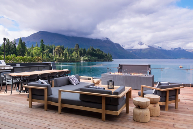 Outdoor fireplaces