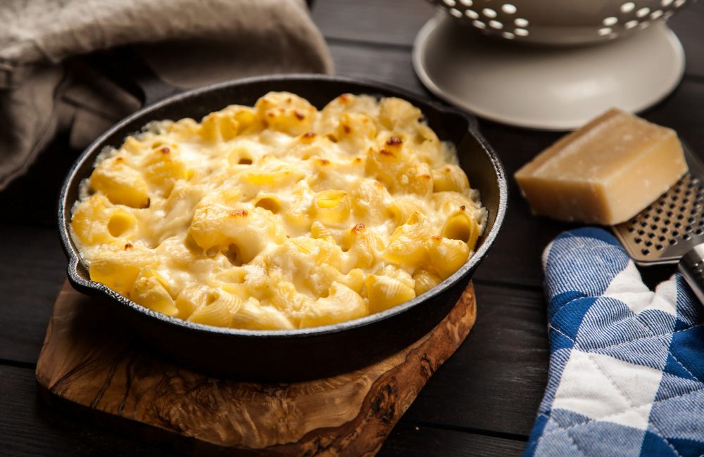 Mac and cheese on the smoker