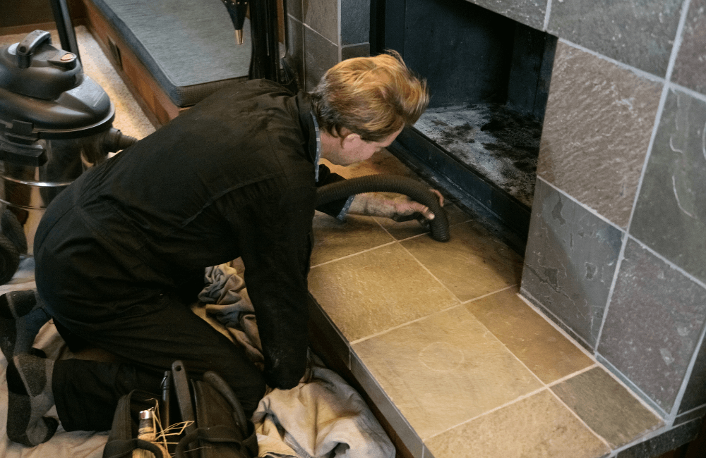 Cleaning your fireplace