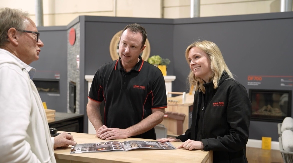 Home Fires showroom or product display image